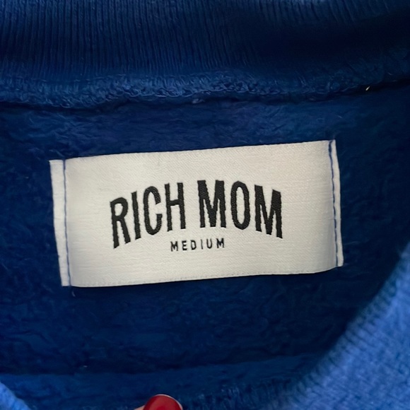 NEW Tinx Rich Mom Crewneck Sweatshirt - Picture 4 of 5